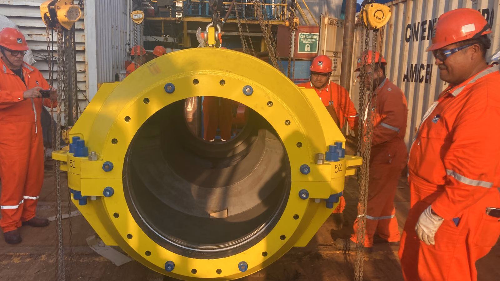PEP/DIAVAZ 2025 — 36” bolted sleeve for PEMEX: photo 2
